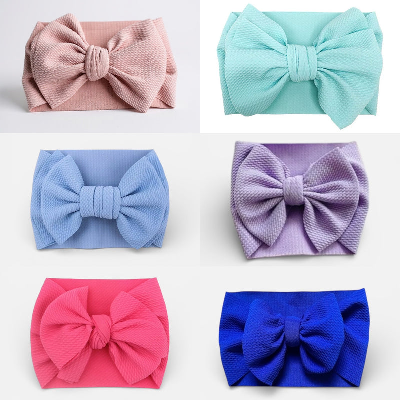 Petite Princess Stretch Waffle Headband (six colors)