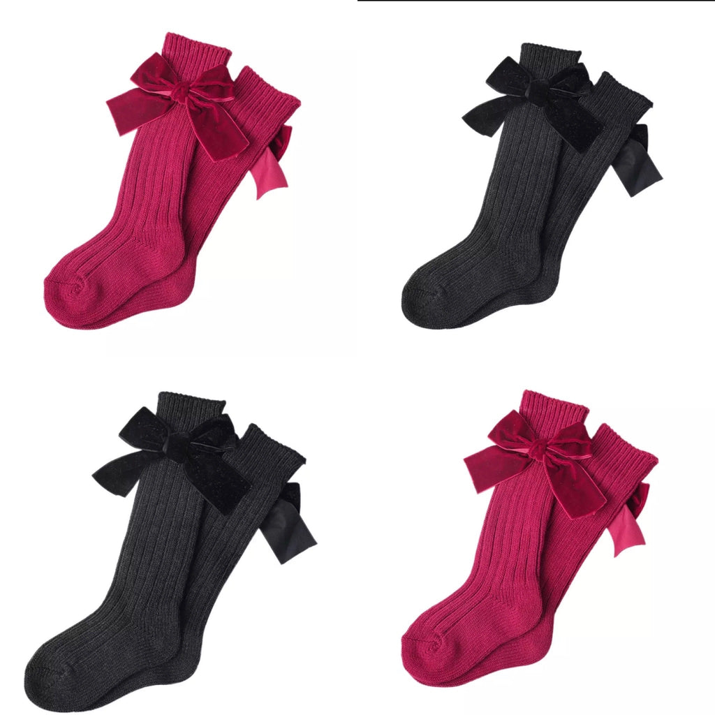 Velvet Crush Knee Socks