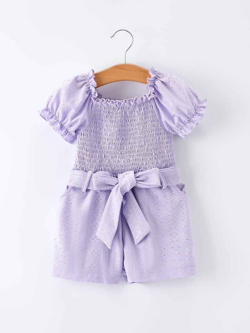 Fields of Lavender Romper