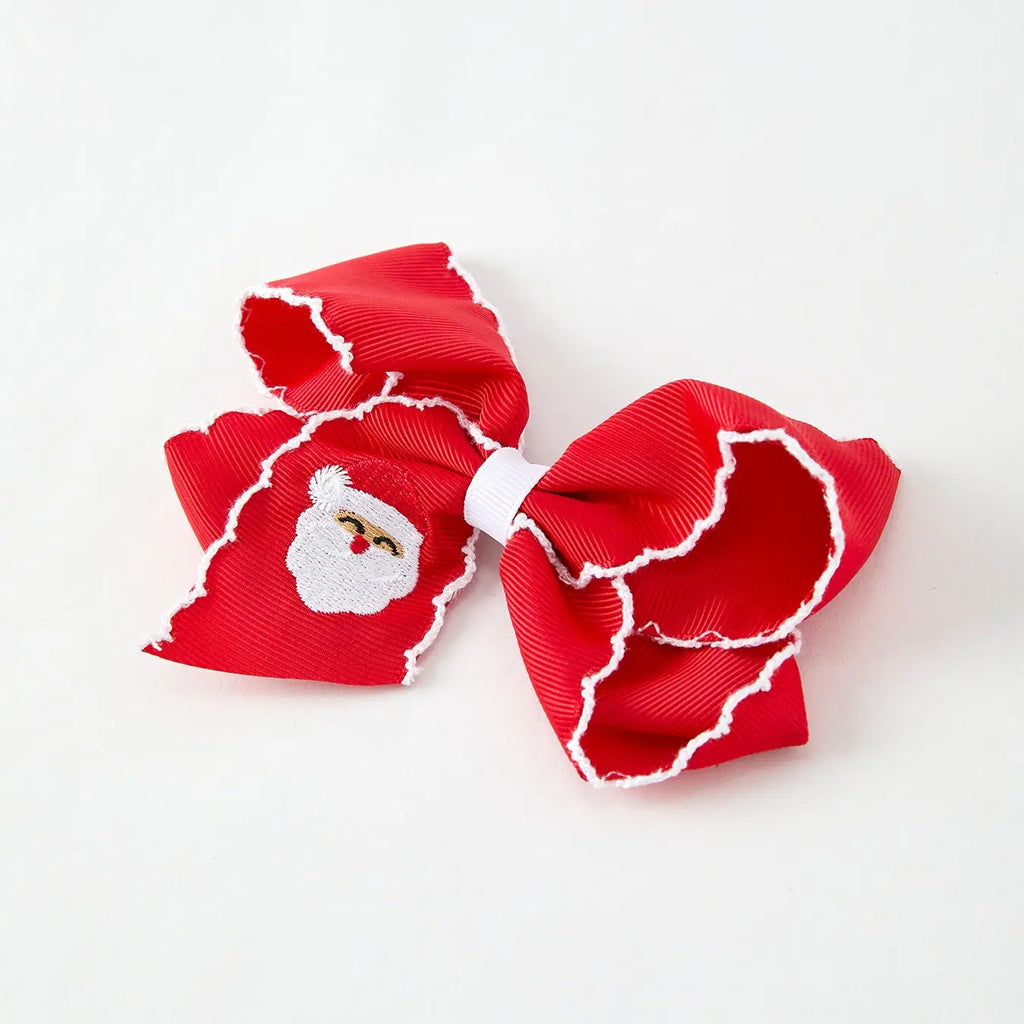 The Holidaze Clips (Red Embroidered Santa)