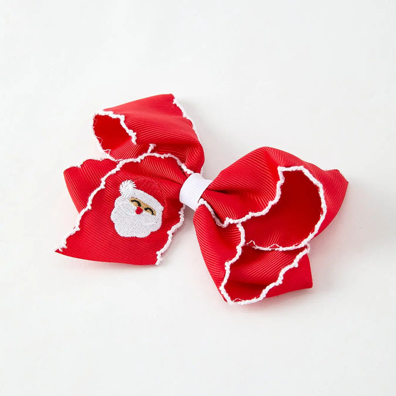 The Holidaze Clips (Red Embroidered Santa)