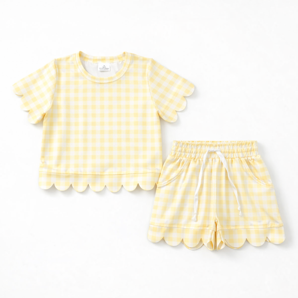 Sunshine Scalloped Set