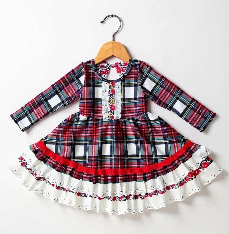 Merry Little Christmas Dress (2T-12Y)