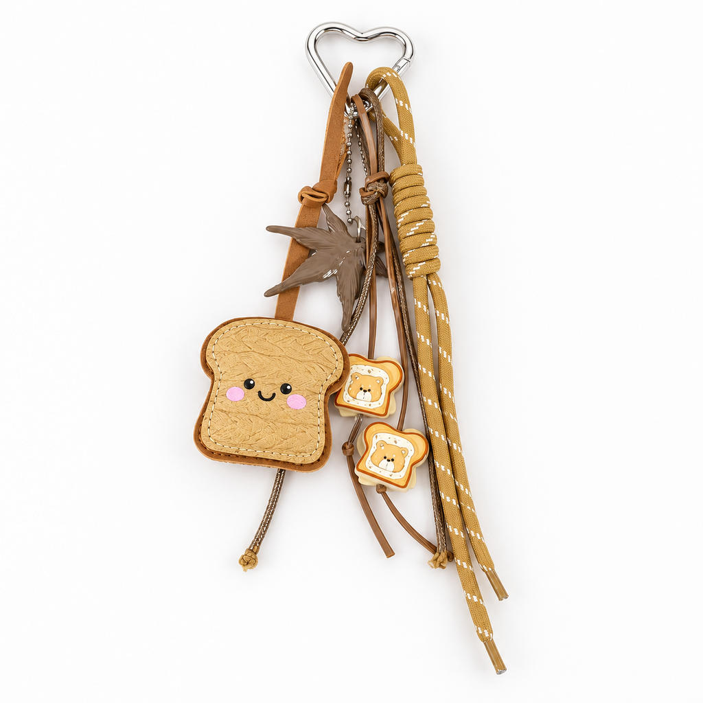 Little Bunny Bag Charms: You’re Toast