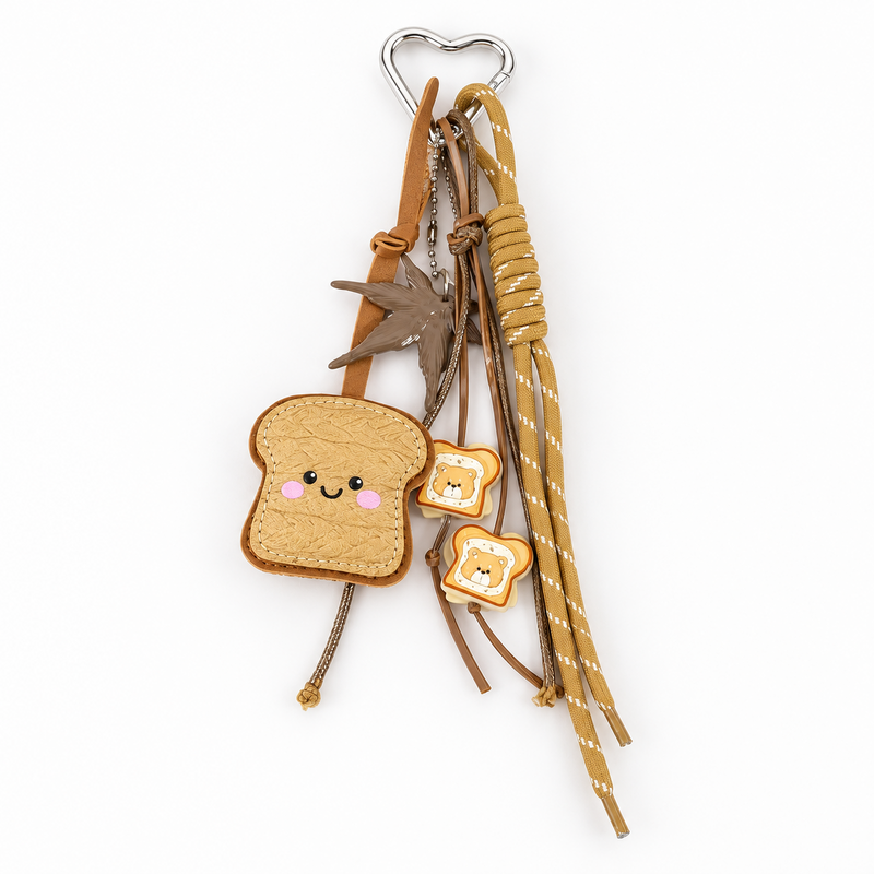 Little Bunny Bag Charms: You’re Toast