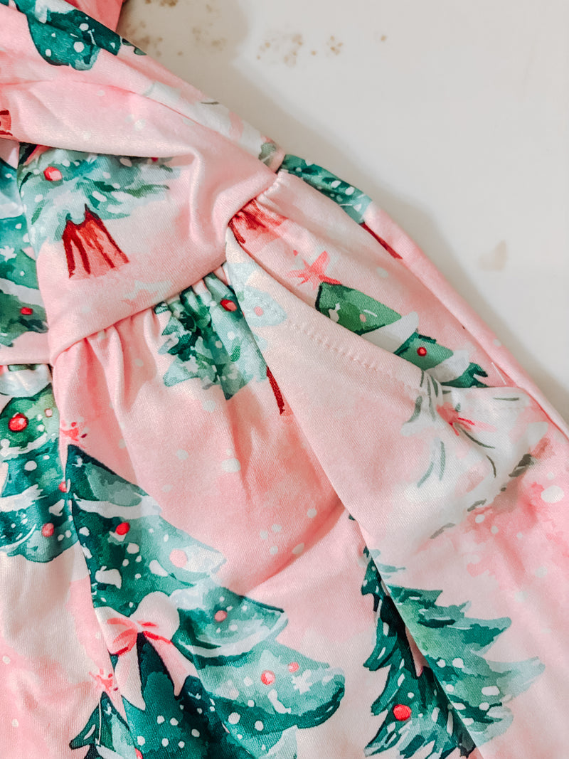 Snow Falling on Cotton Candy Skies Jumpsuit (2T-9Y)
