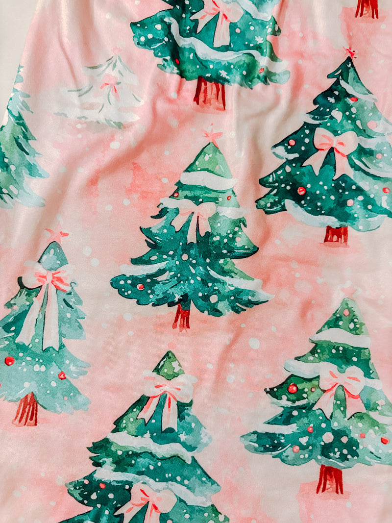 Snow Falling on Cotton Candy Skies Jumpsuit (2T-9Y)