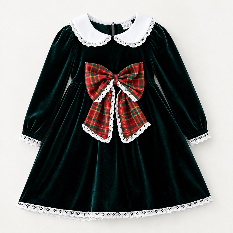 The Holly & Ivy Velvet Dress