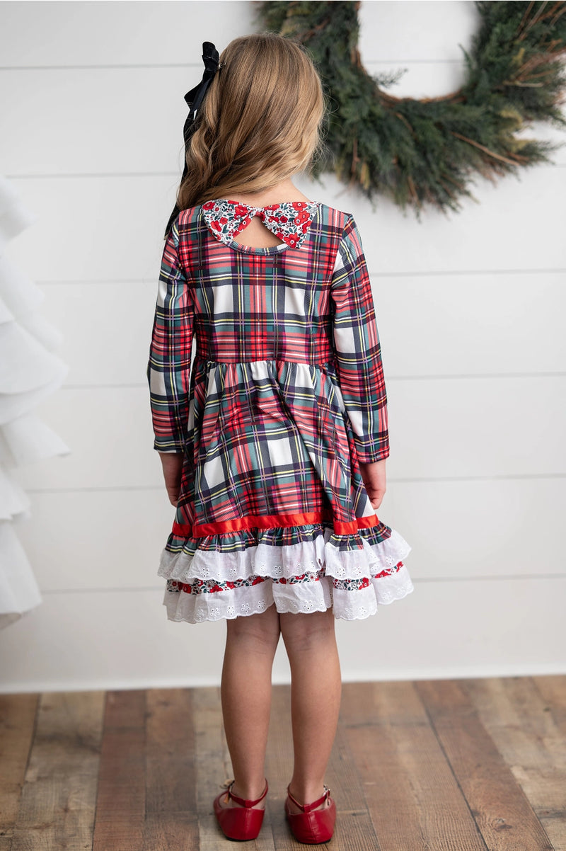 Merry Little Christmas Dress (2T-12Y)