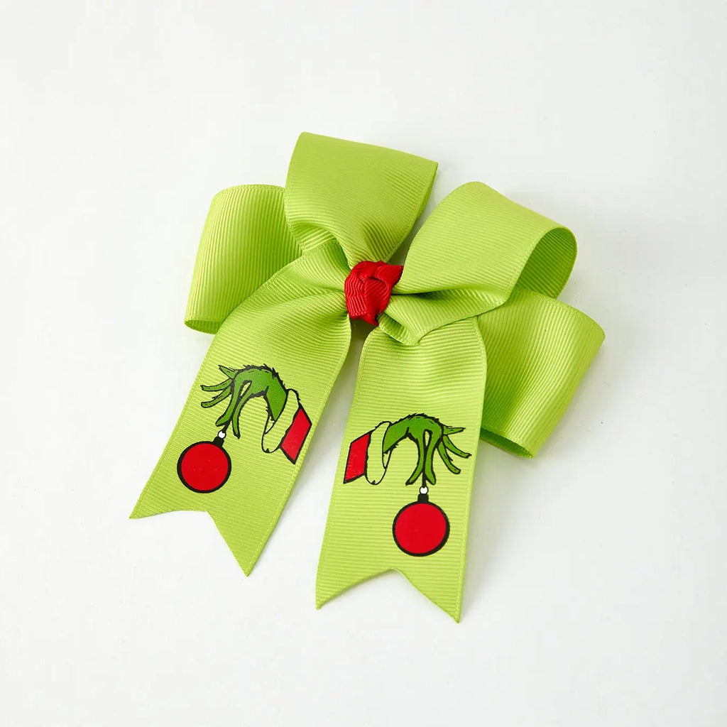 Merry Grinchmas Bow