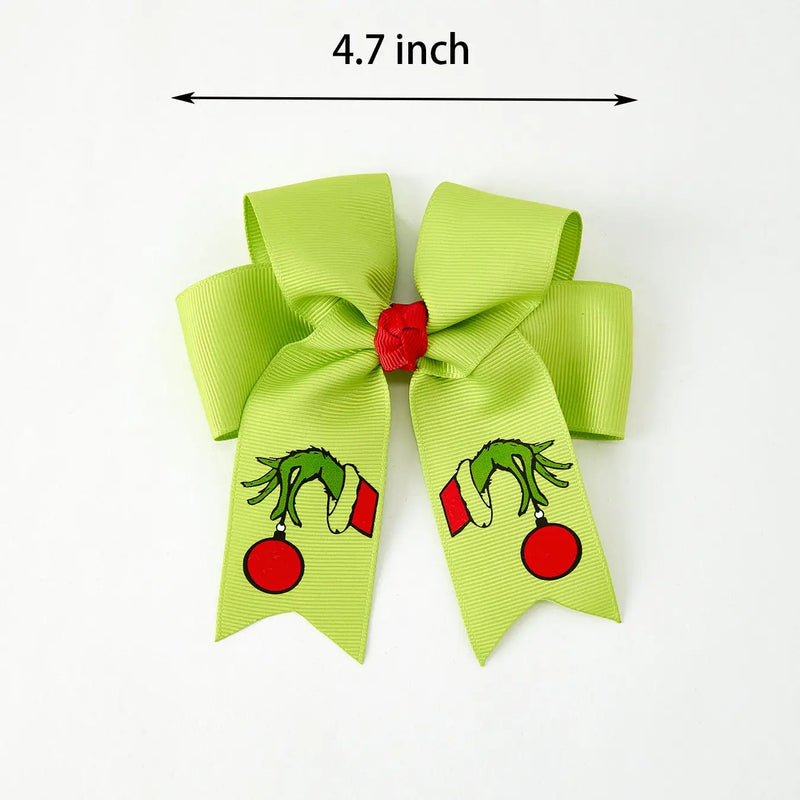 Merry Grinchmas Bow