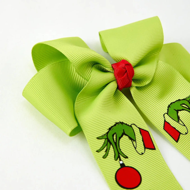 Merry Grinchmas Bow