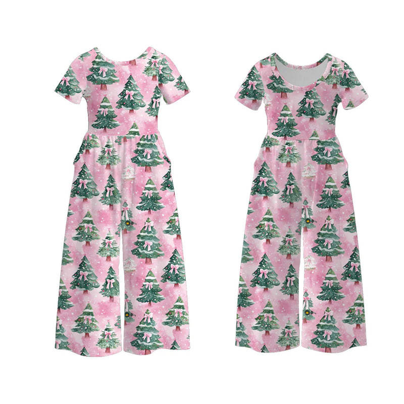 Snow Falling on Cotton Candy Skies Jumpsuit (2T-9Y)