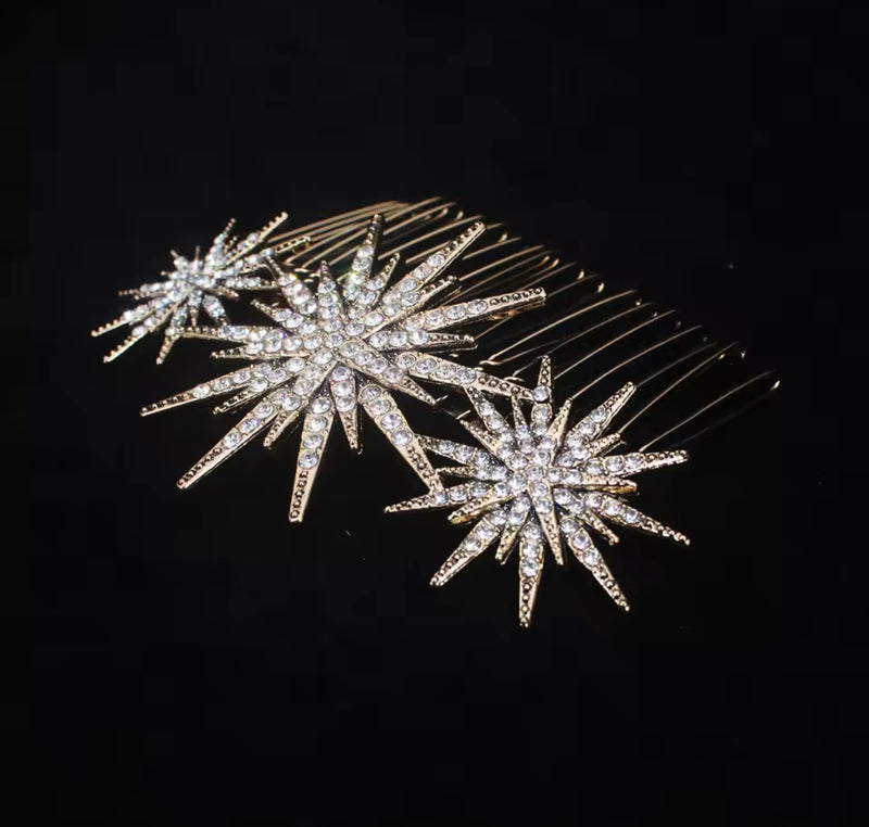 Starry Night Hair Comb