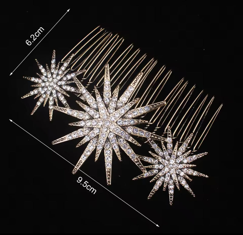 Starry Night Hair Comb