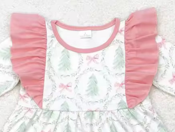 Snow Falling on Cotton Candy Skies Dress (2T-9Y)