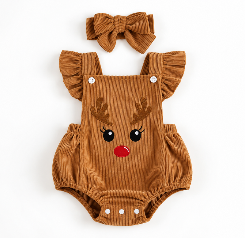 Run, Rudolph Run Romper