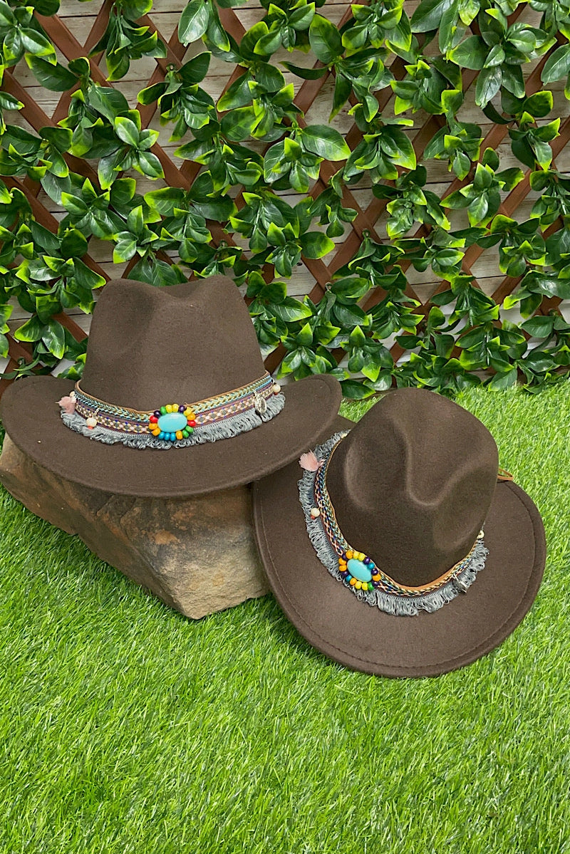 Calamity Jane Hat (brown)