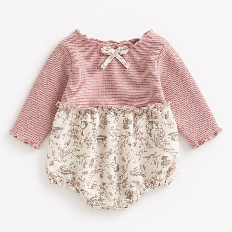 Swan Song Bubble Romper