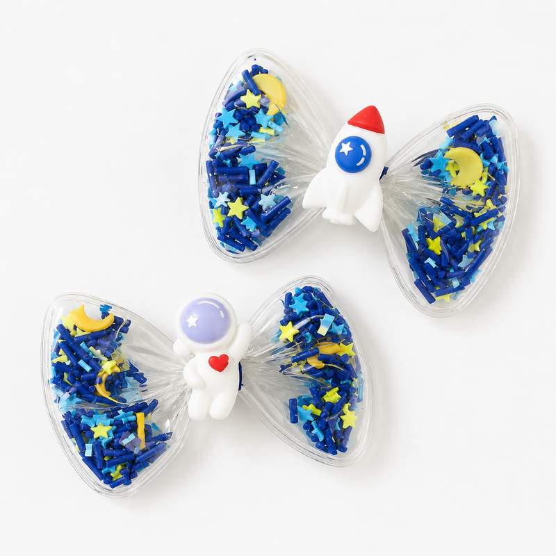 LRW Autumn & BTS Accessory Edit (astronaut shaker bows- pair)