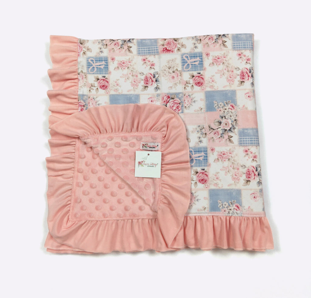 Cottagecore Coquette Baby Blanket