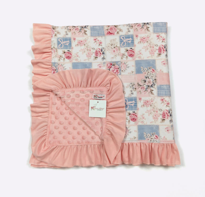Cottagecore Coquette Baby Blanket