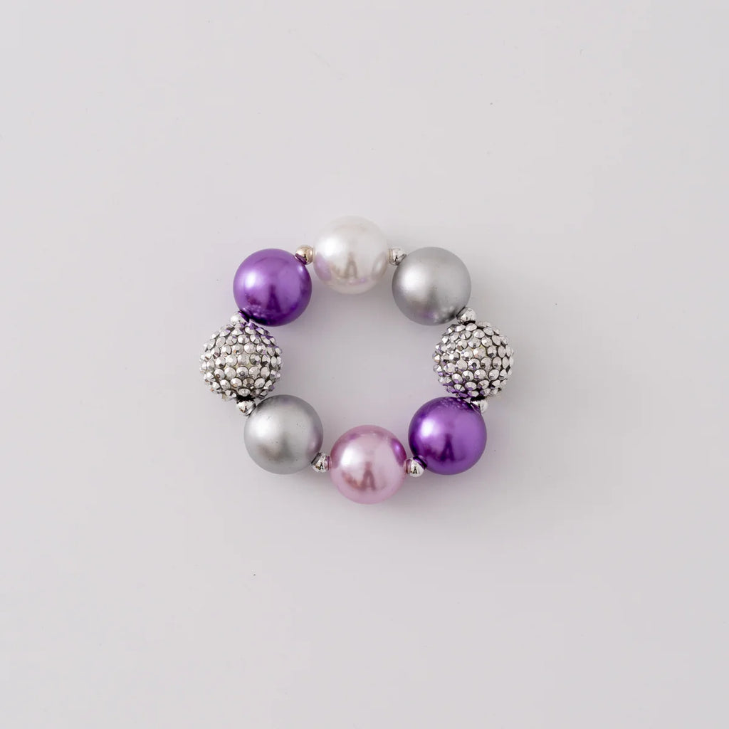 The LRW Accessory (lavender bubblegum bracelet)