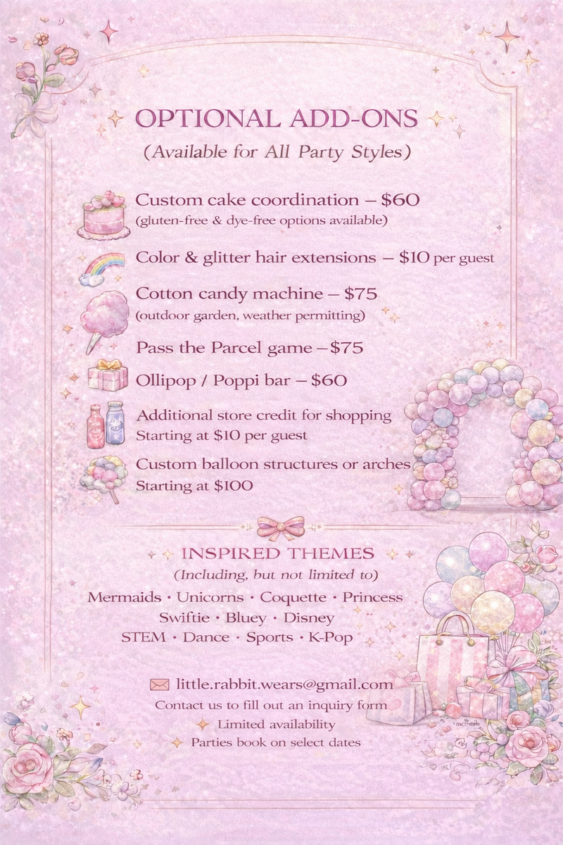 Custom Party Add-Ons