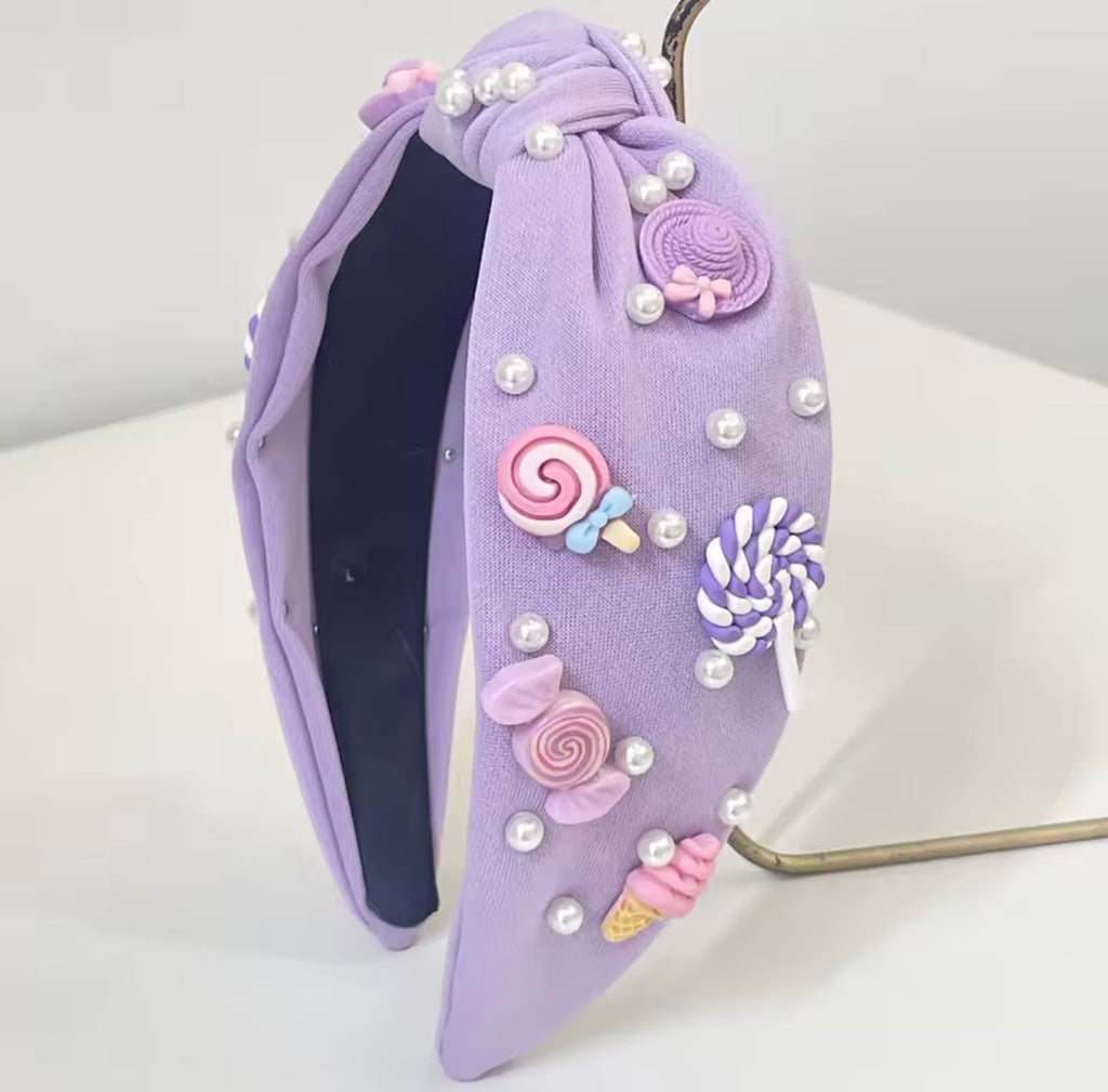 The LRW Spring Top Knot (lavender candy)