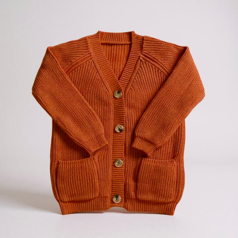 The Perfect Pumpkin Cardigan