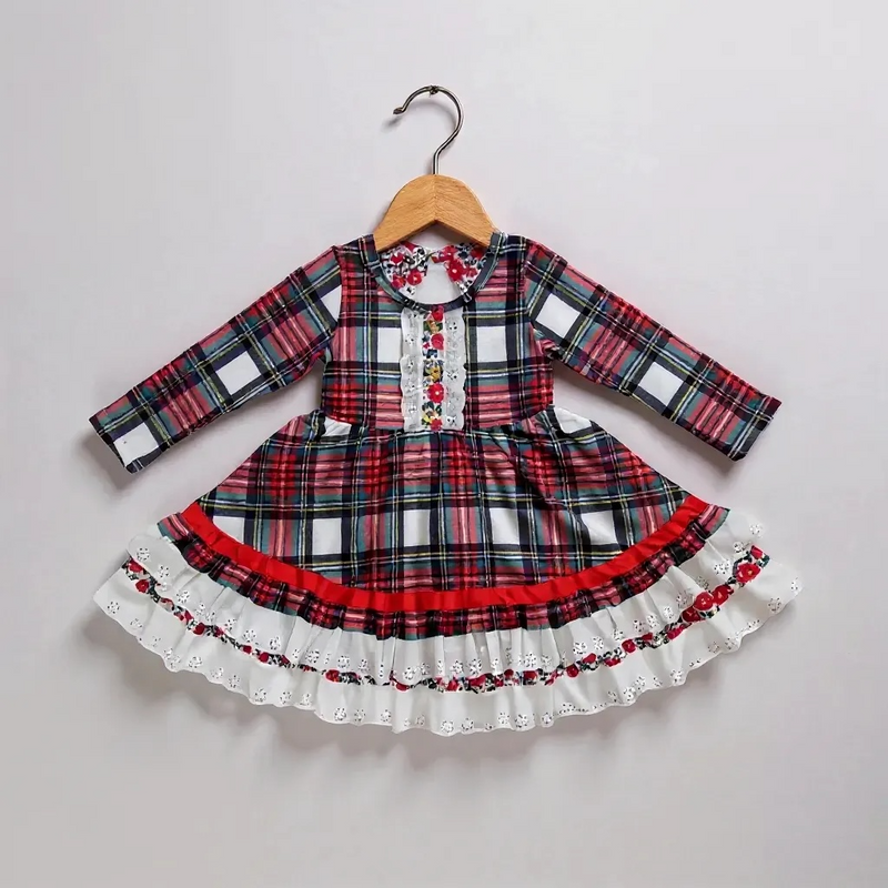 Merry Little Christmas Dress (2T-12Y)