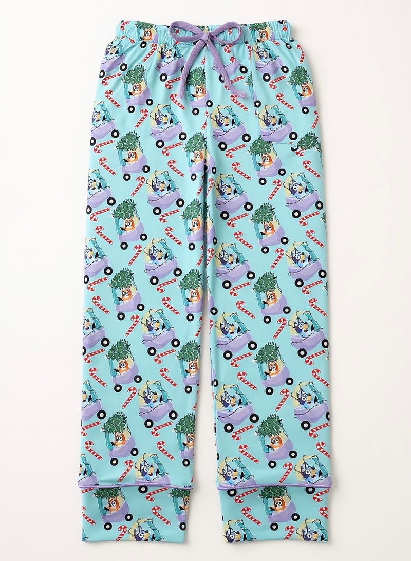Holiday Pajama Pre-Sale (Aqua Bluey)