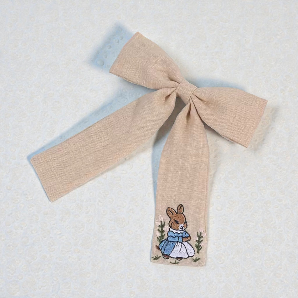 The LRW Hair Accessory Edit (rustic Mrs. Rabbit bow)