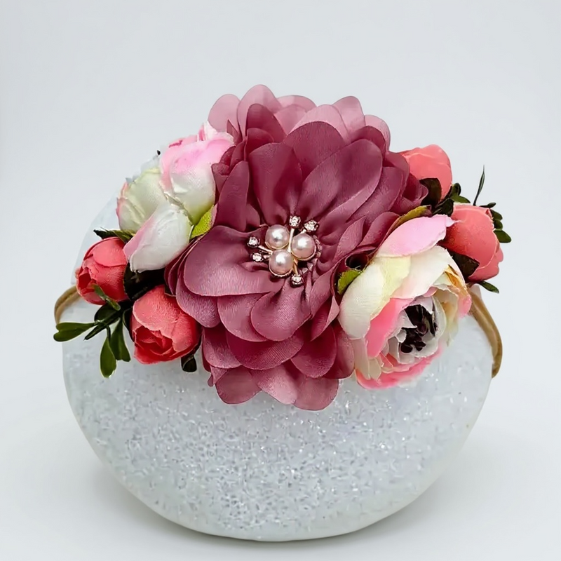 Cottage Garden Bloom Bands (pinks)