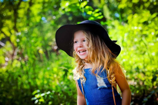Fall Flow Floppy Hat (Black)