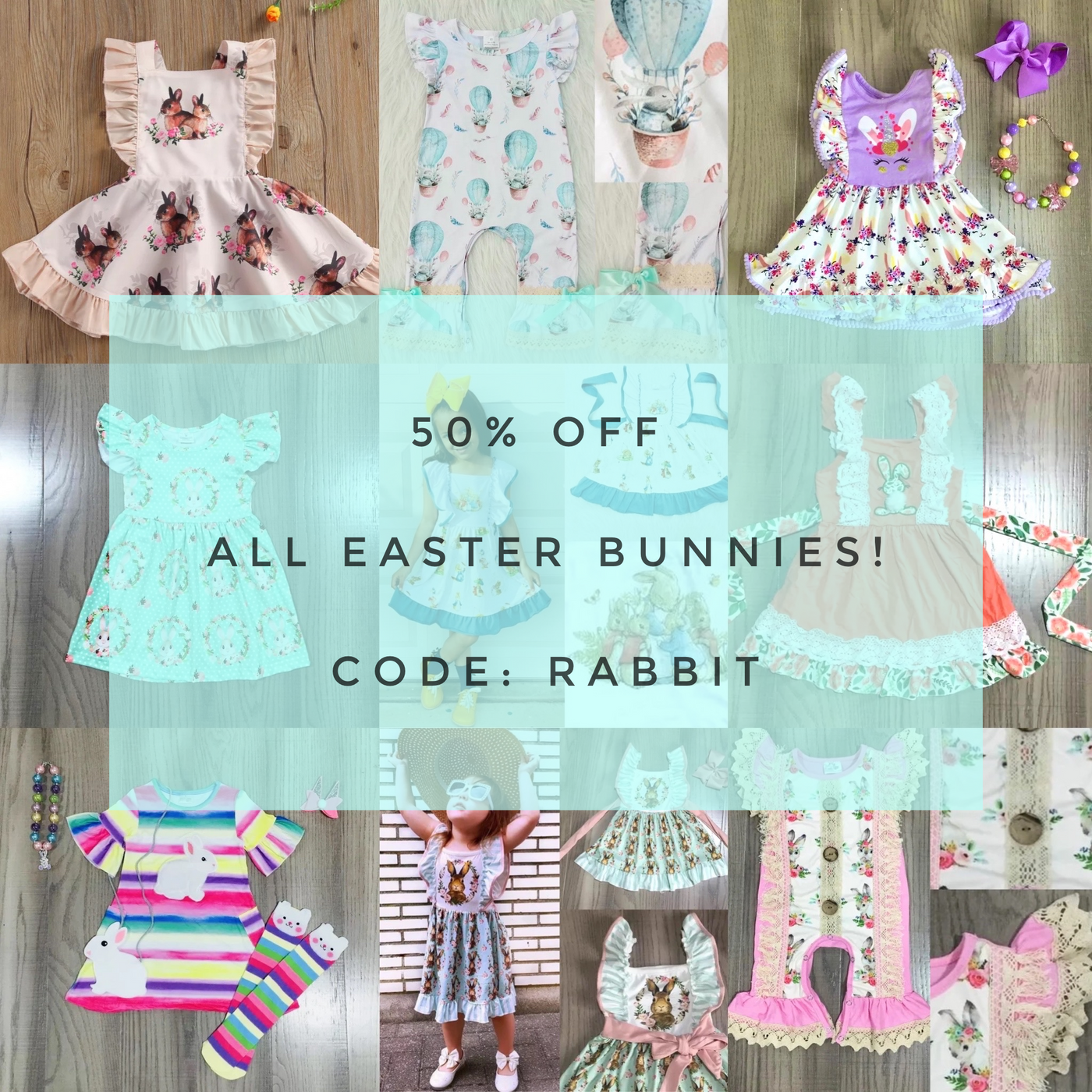 50% Off Bunnies!