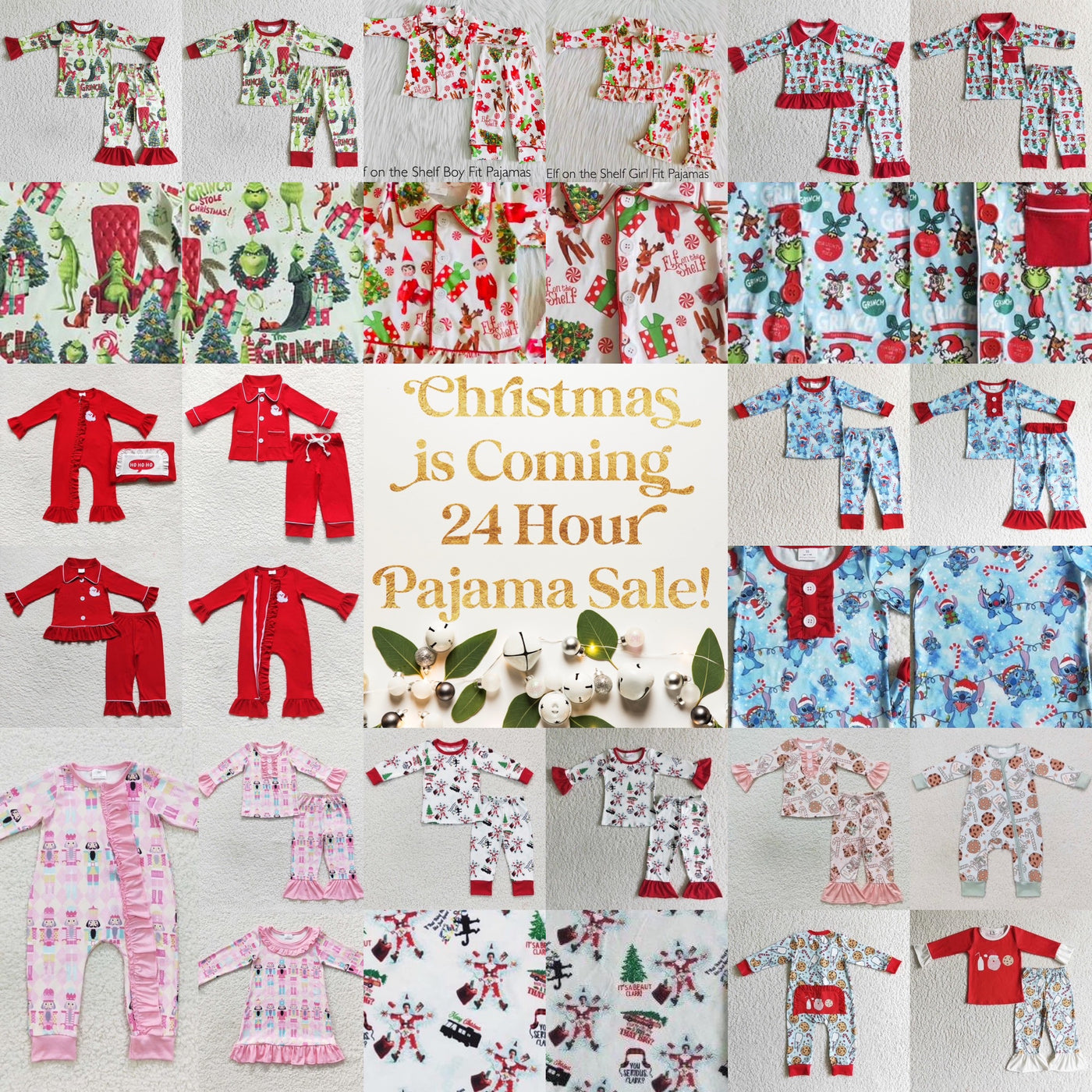 Christmas is Coming 24 Hour Pajama Sale!