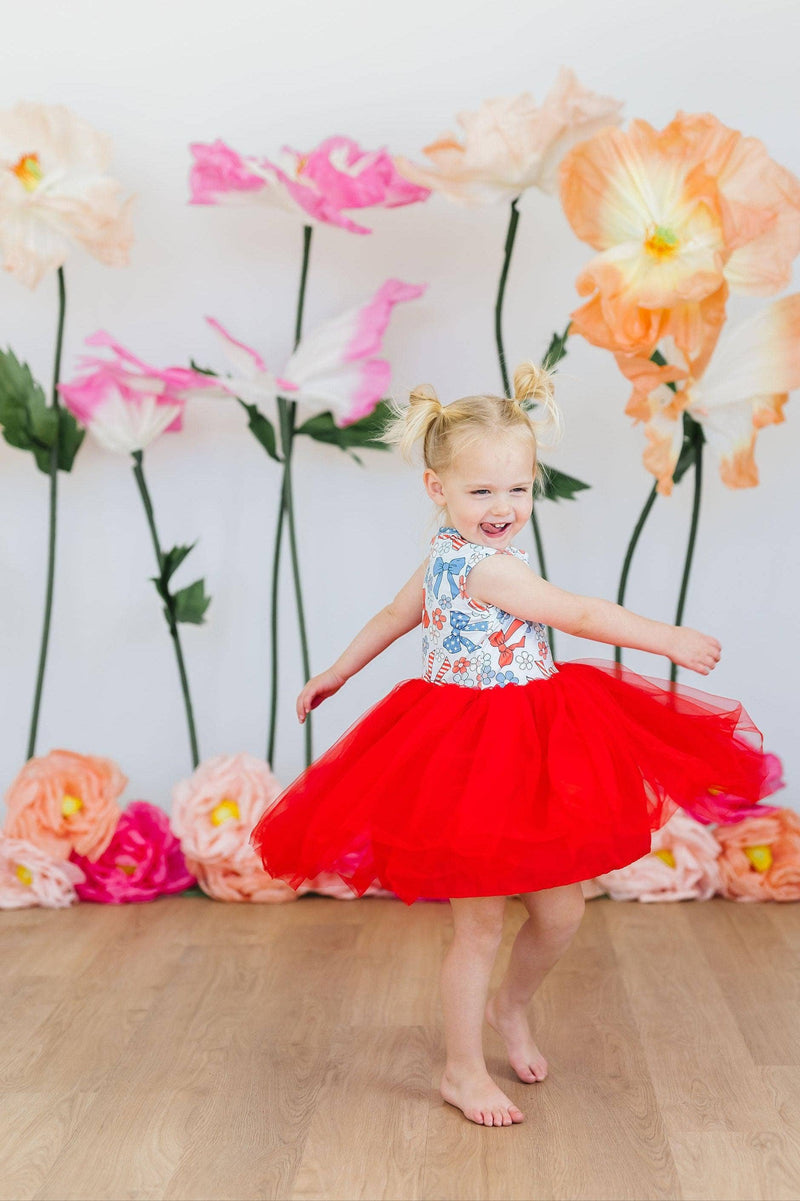 Stars, Stripes, and Sweet Bows Dress