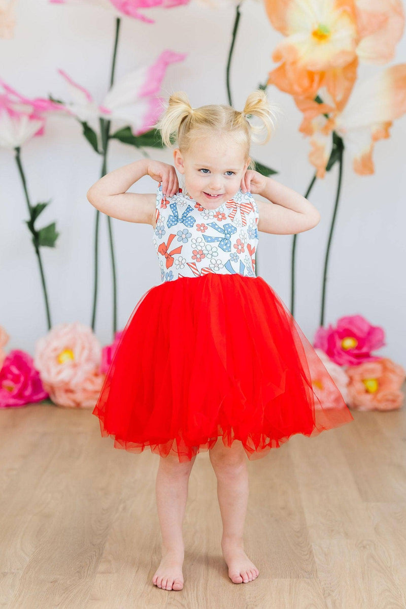 Stars, Stripes, and Sweet Bows Dress