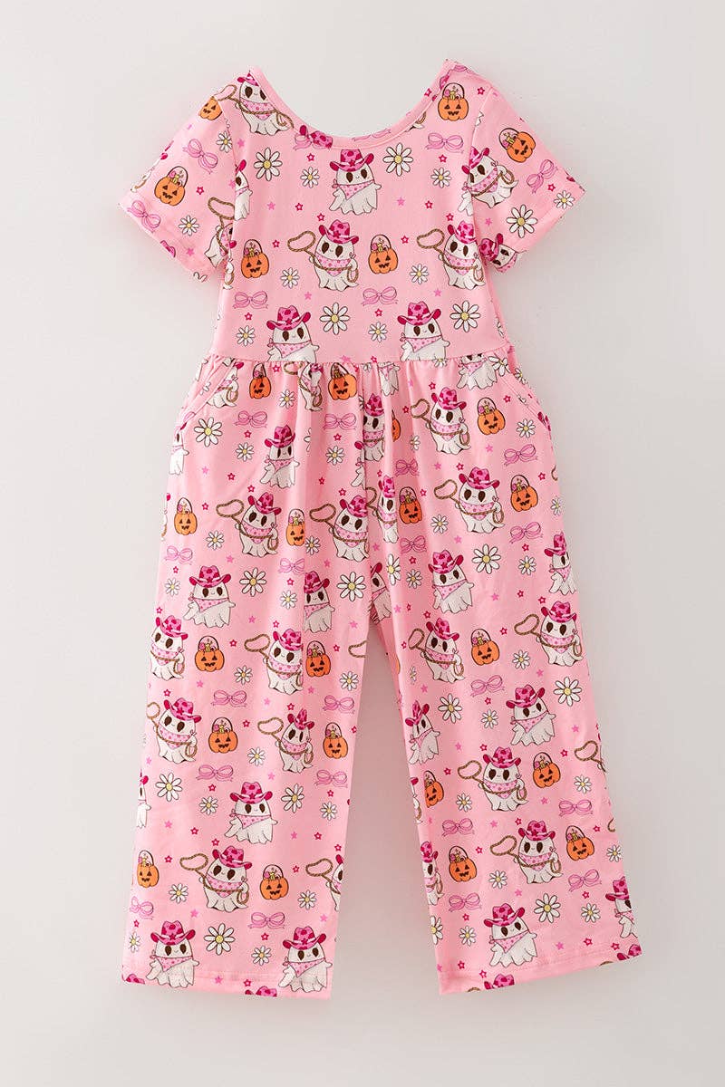 Howdy Boo Pocket Romper