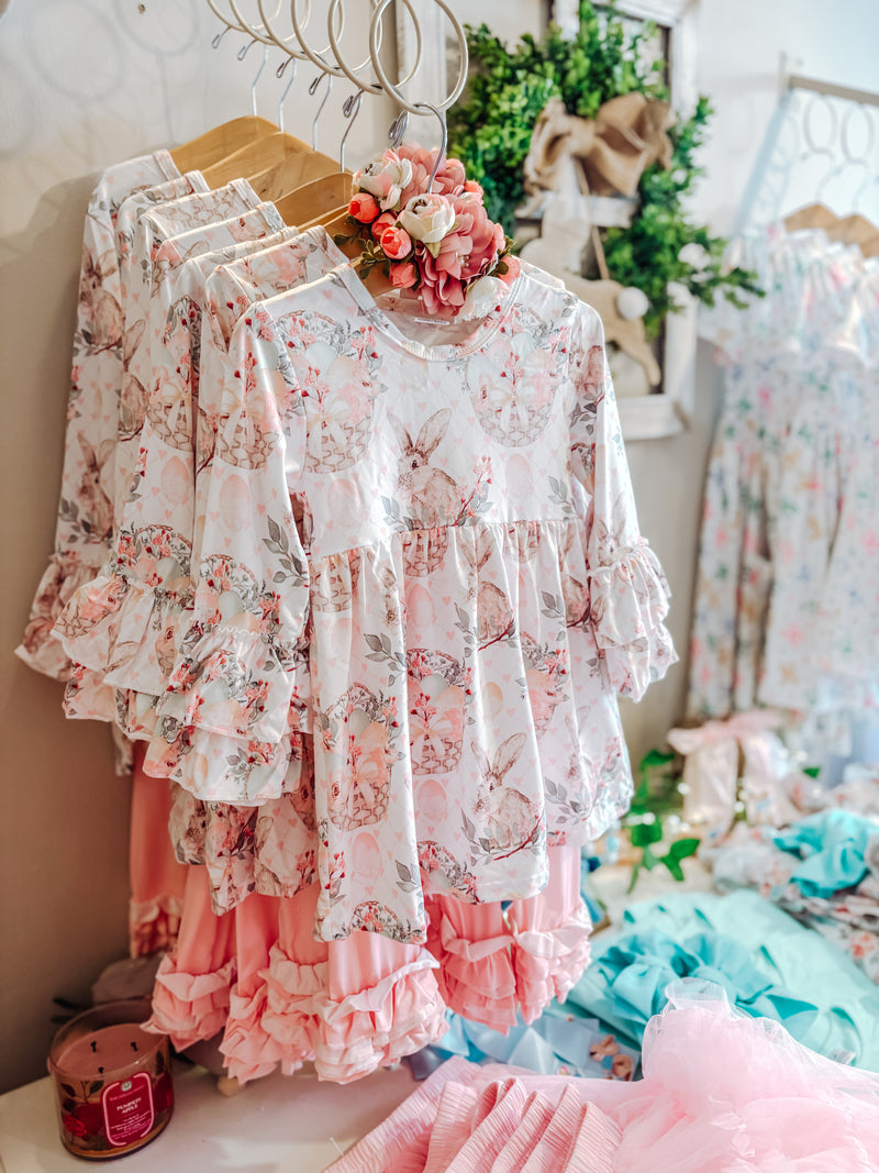 Bunnies Among Blooms Set