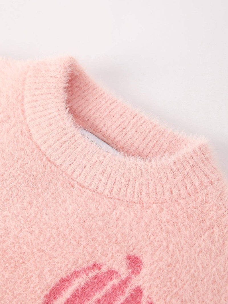 The Pink Pumpkin Sweater