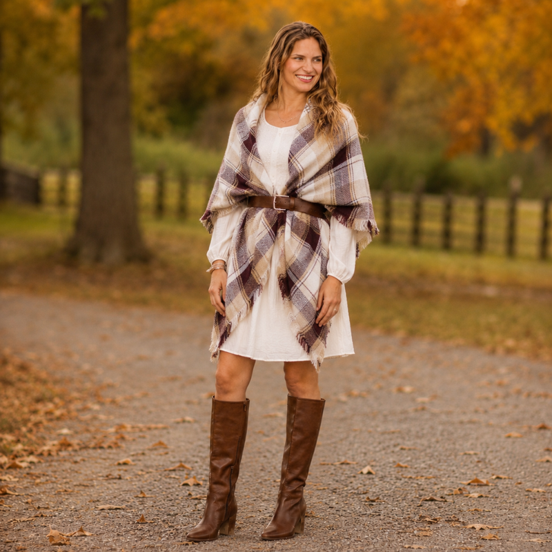 Mama & Me Autumn Scarf Set
