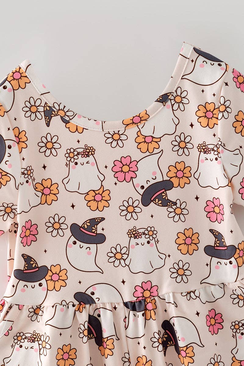 Blooming Boo Pocket Romper