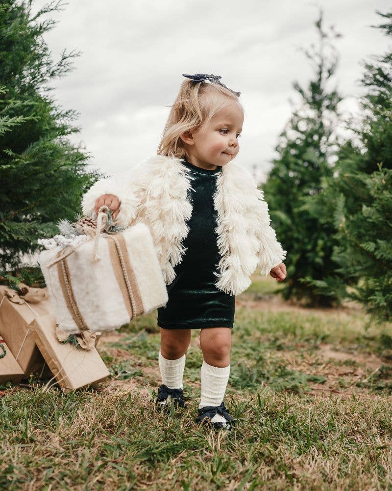 Evergreen Together Mama & Me Velour Dresses