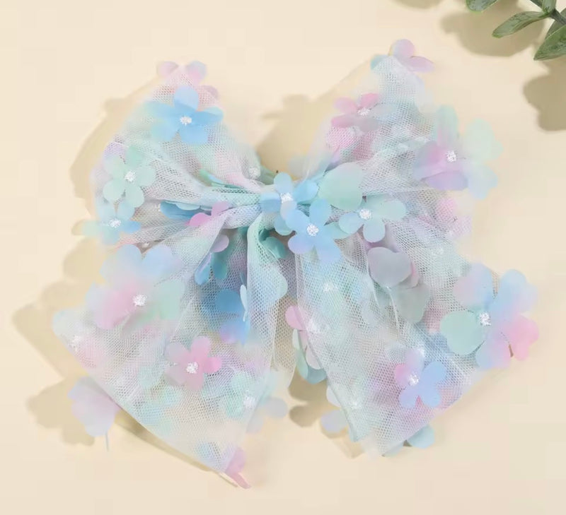 LRW summer accessory edit (ombre pastel statement bow)