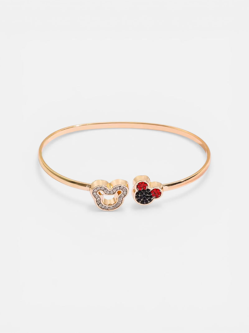 LRW Spring/Summer Accessory Edit (gold/black Minnie Bangle)