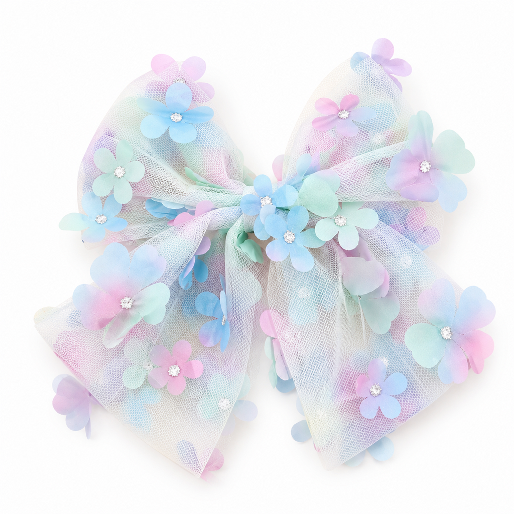 LRW summer accessory edit (ombre pastel statement bow)