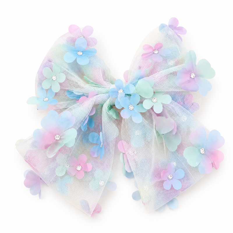 LRW summer accessory edit (ombre pastel statement bow)