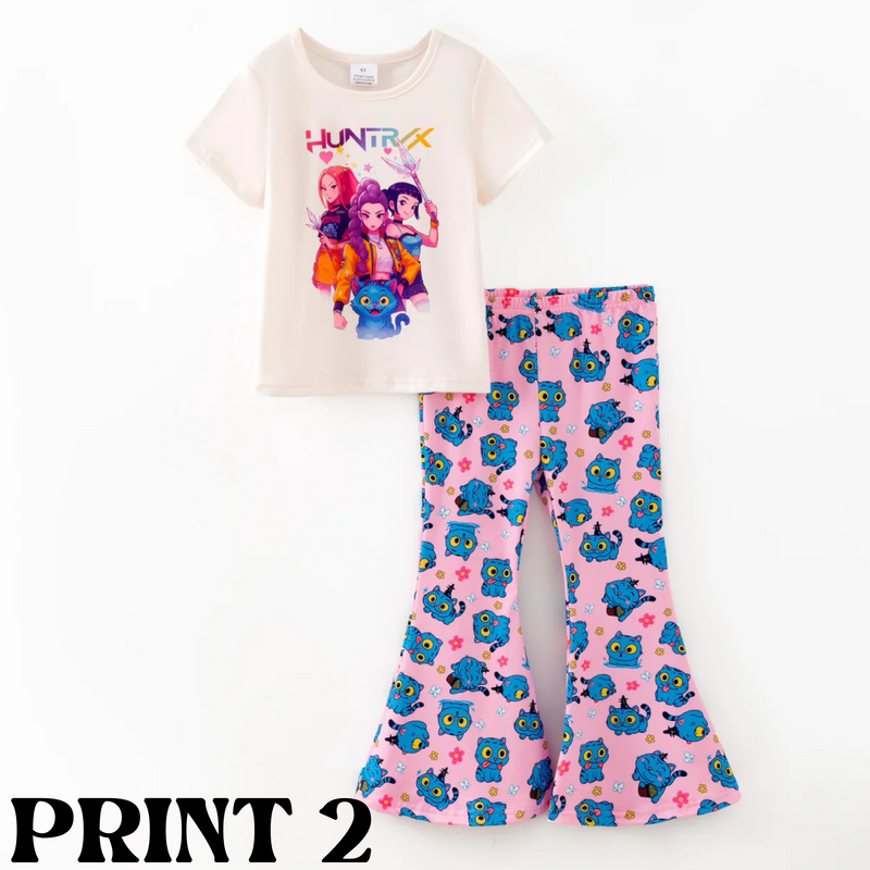 K-Pop Demon Hunters Exclusive Pre-Sale: Short Sleeve Tee & Flares
